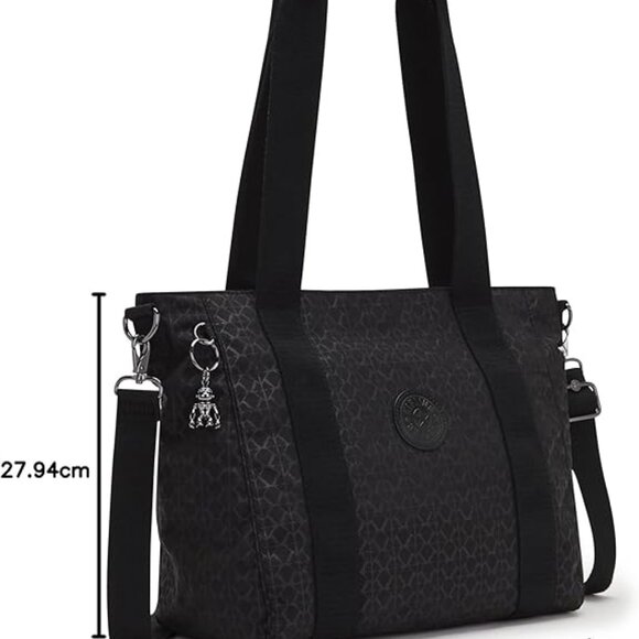 reduced brand new kipling vintage Asseni Small Tote Bag crossbody metallic pink - Picture 12 of 16